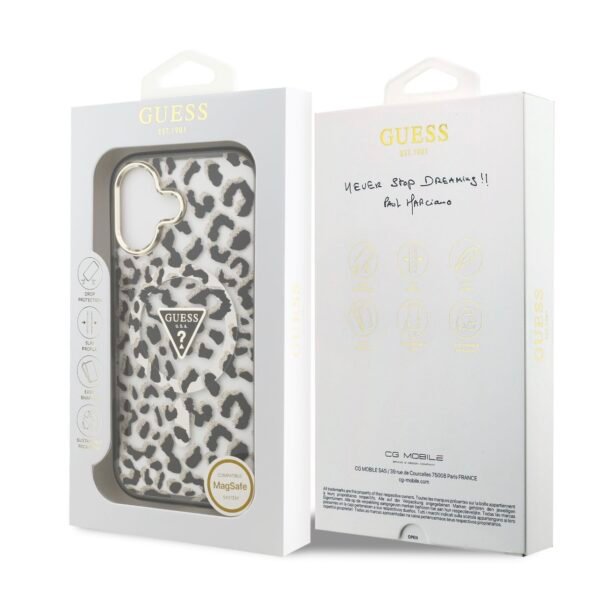 Funda de Móvil Diseño Leopardo de Guess