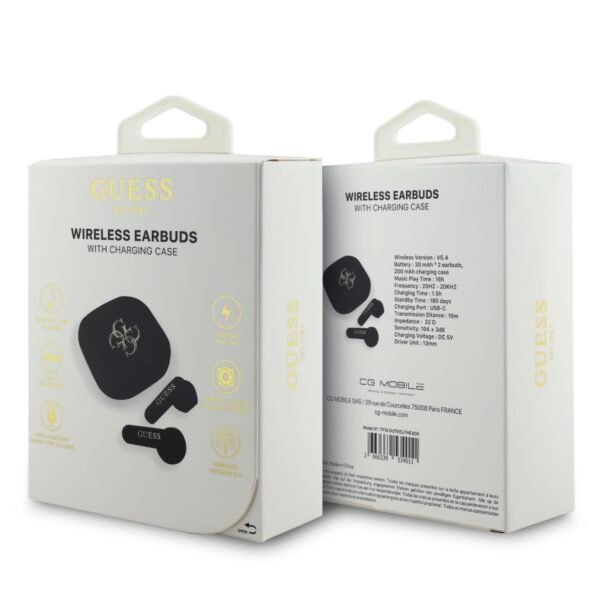 Auriculares Inalámbricos GUESS Interlocking Gold Logo