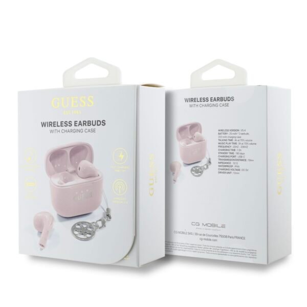 Auriculares Inalámbricos GUESS con Charm Signature