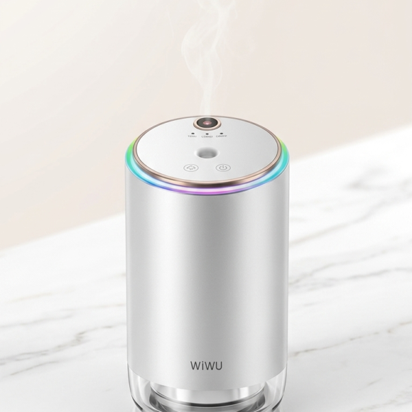 Difusor de Aroma Inteligente WiWU Bloom – Purificador de Aire con Esencias Naturales y Diseño Premium